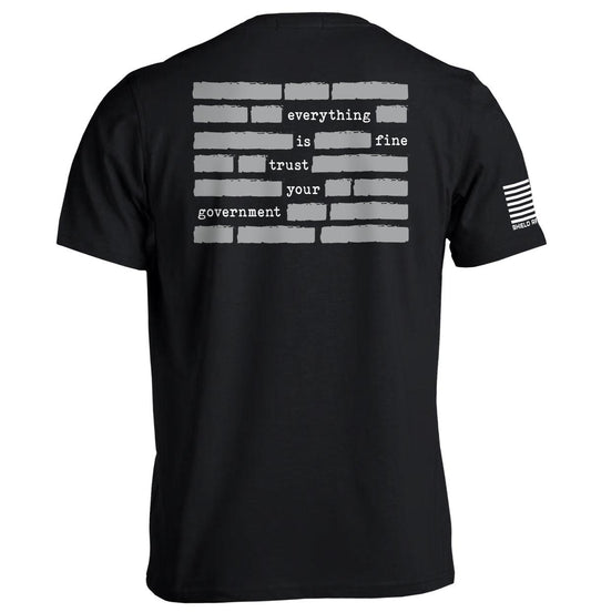 Trust The Government Redacted (Back Print)