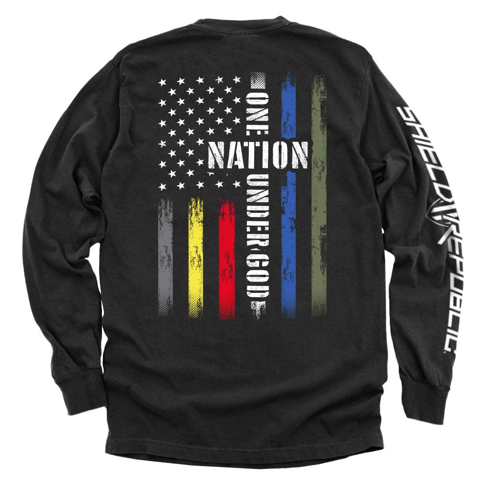 "One Nation Under God" Erste-Hilfe-Flagge