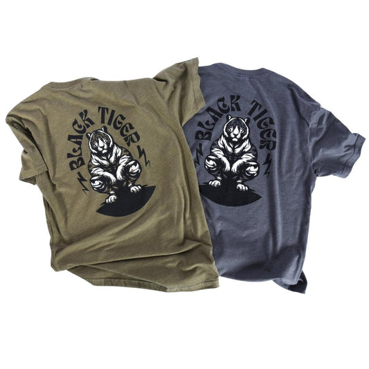 Black Tiger Logo T-Shirt