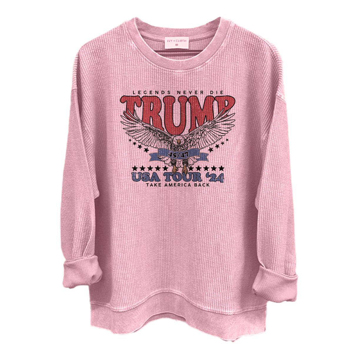 Legenden sterben nie Trump USA Tour 2024 (Vorderseite)