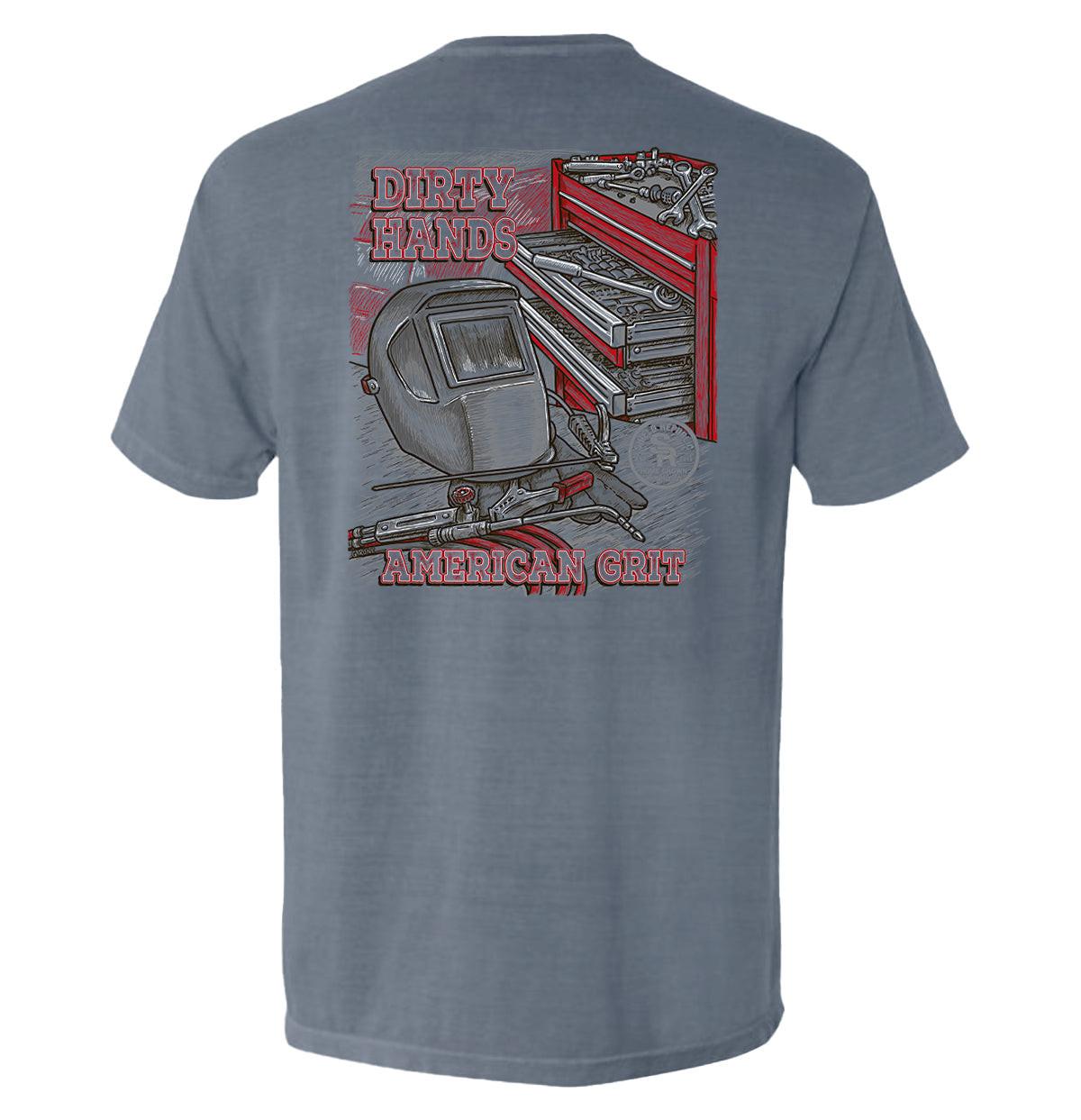 Dirty Hands American Grit Taschen-T-Shirt