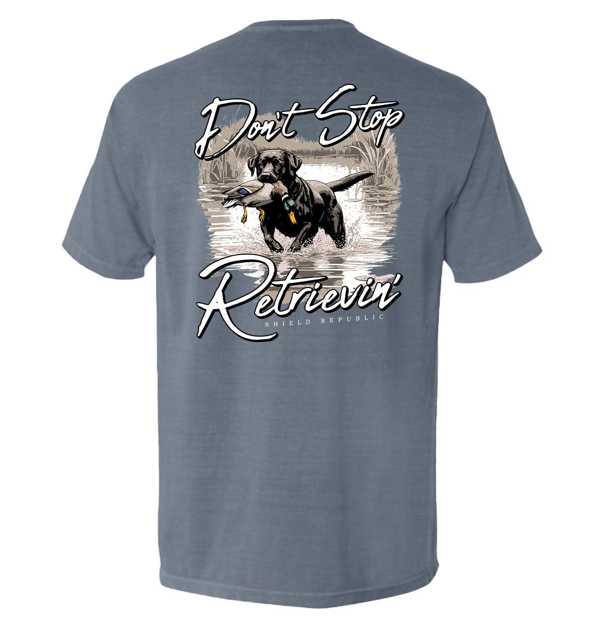 Don't Stop Retrievin' Schwarzer Labrador
