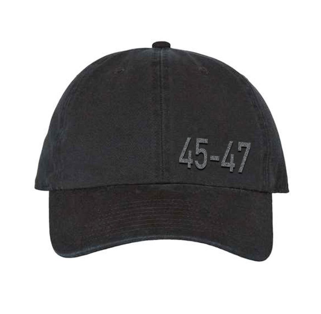 FLEX-FIT - 45-47 Schwarze Kappe