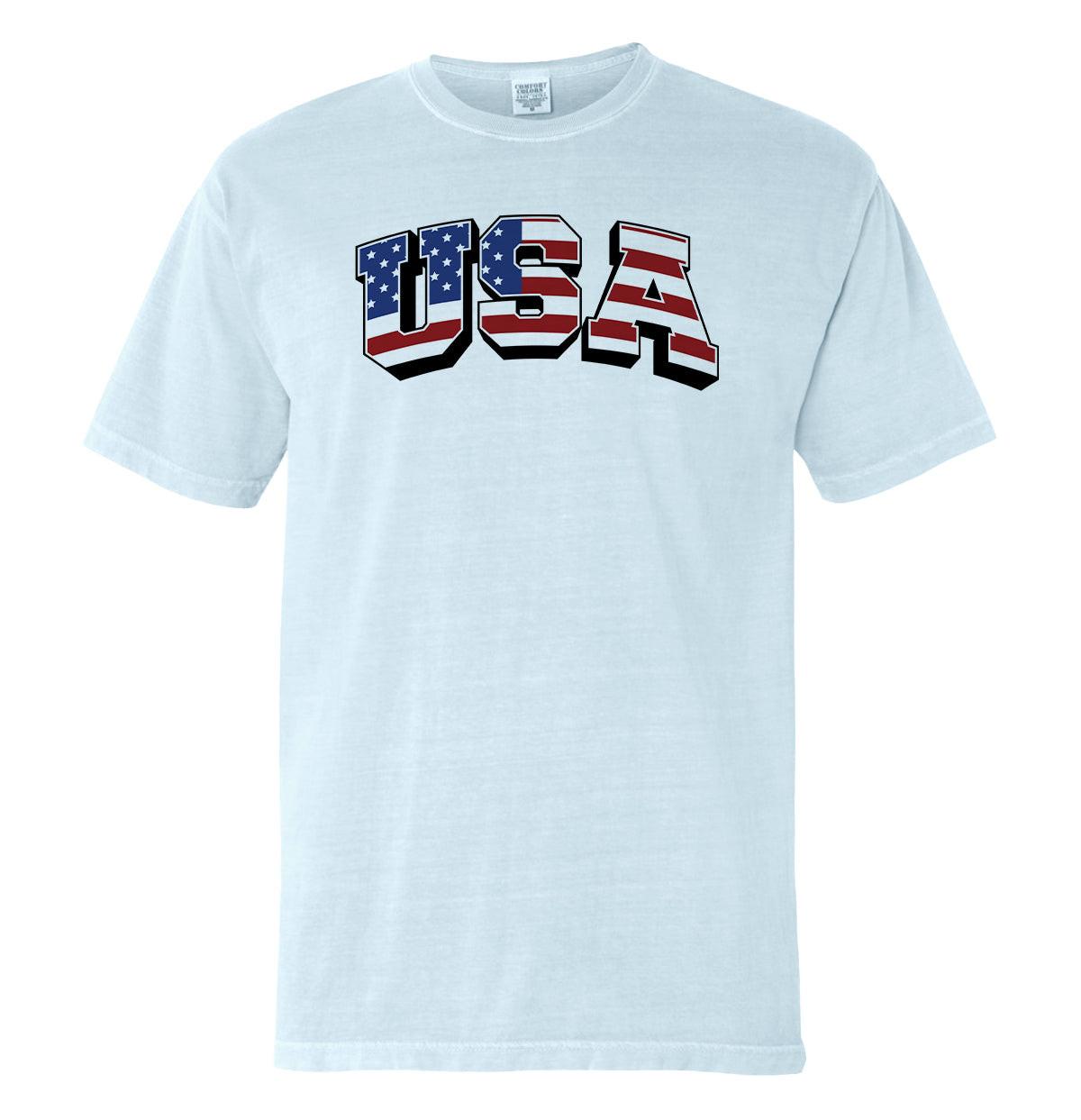USA Flag Beschriftung (Vorderseite)