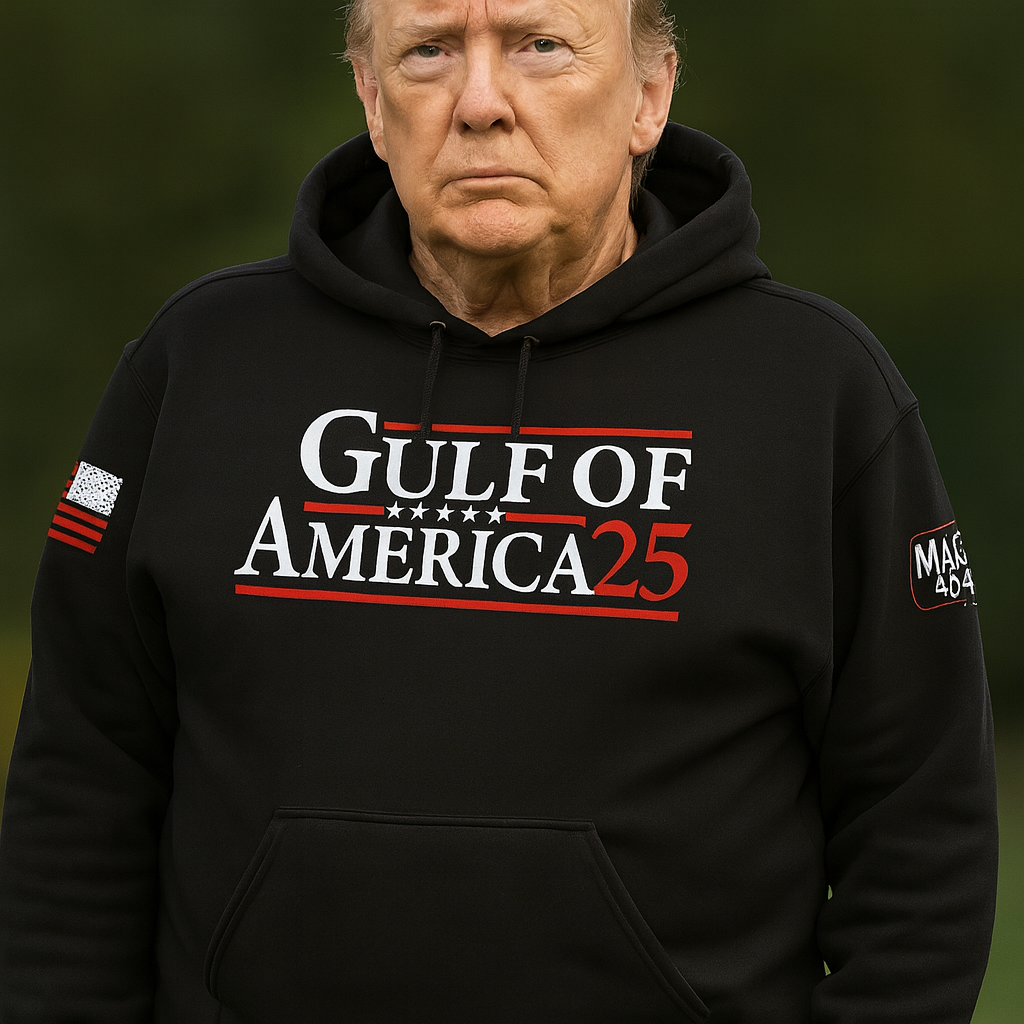 Golf von AMERIKA Schwarzer Hoodie