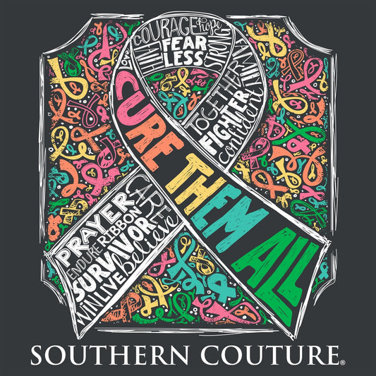 Cure Them All auf Dark Heather Southern Couture Classic Longsleeve-T-Shirt