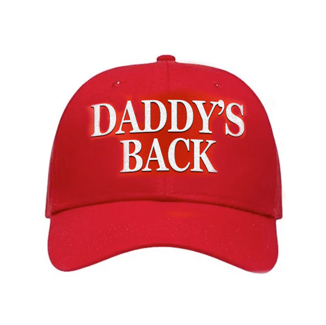 KLASSIKER - Daddy's Back rote Mütze