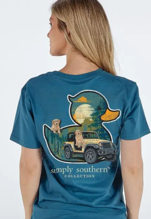Ente und Jeep – Komet – Kurzarmshirt – #SIMPLYSOUTHERN
