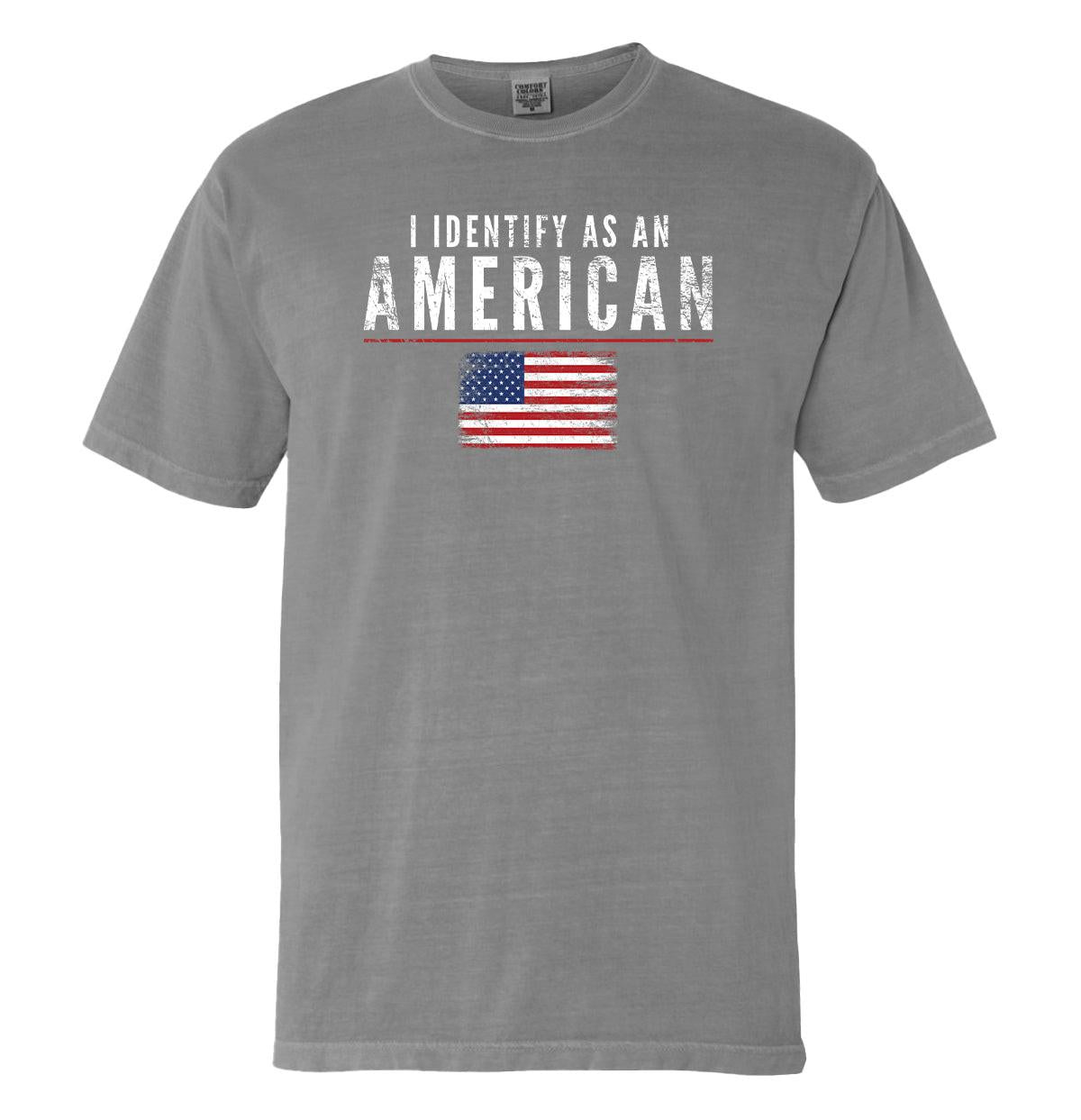 Ich identifiziere mich als Amerikaner.