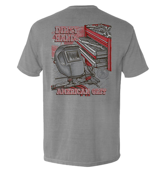 Dirty Hands American Grit Taschen-T-Shirt