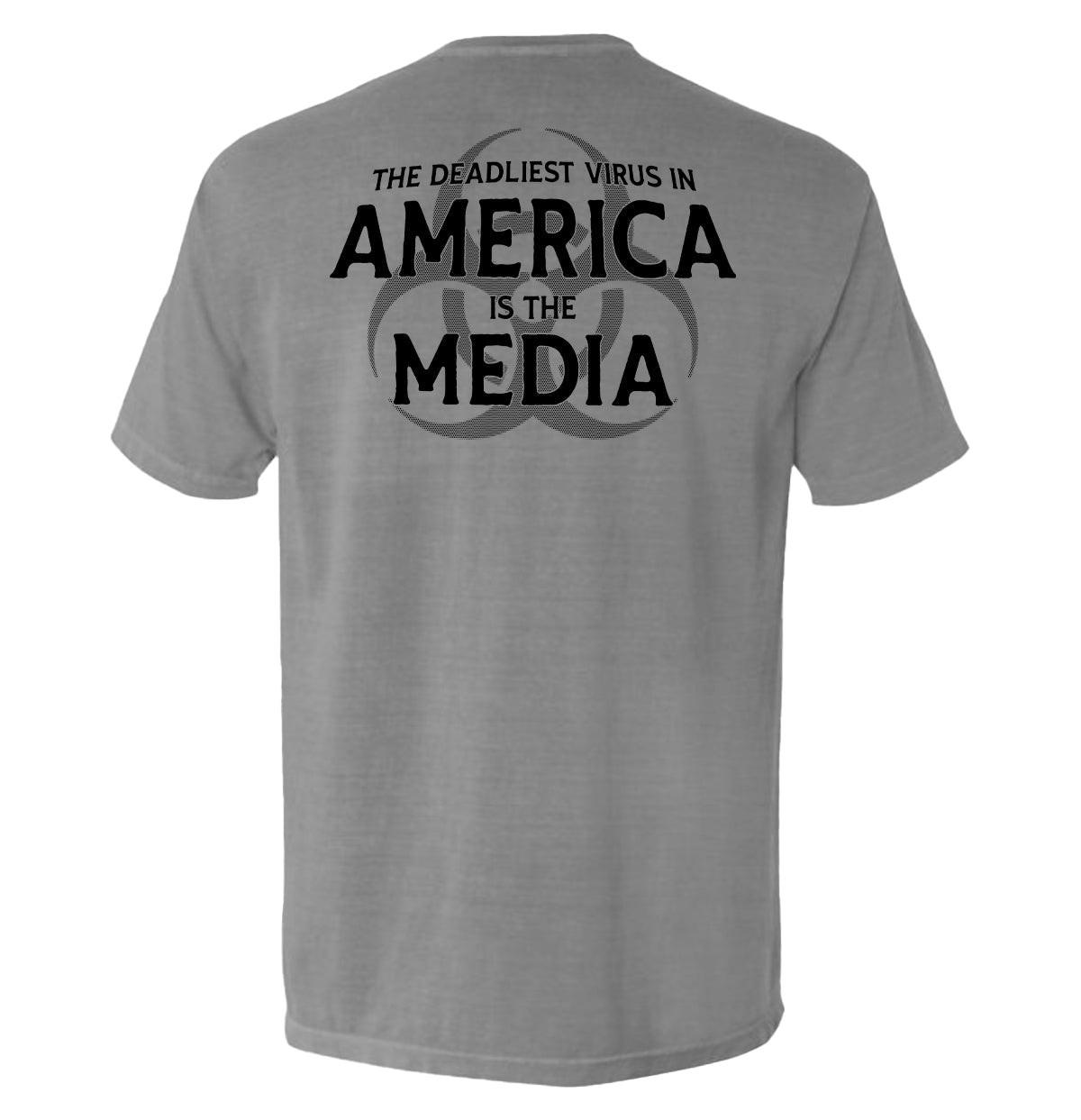 Das tödlichste Virus in Amerika sind die Medien (Schwarz)