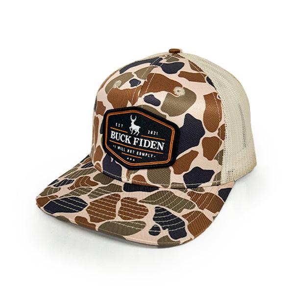 Buck Fiden Bestickte Patch-Mütze