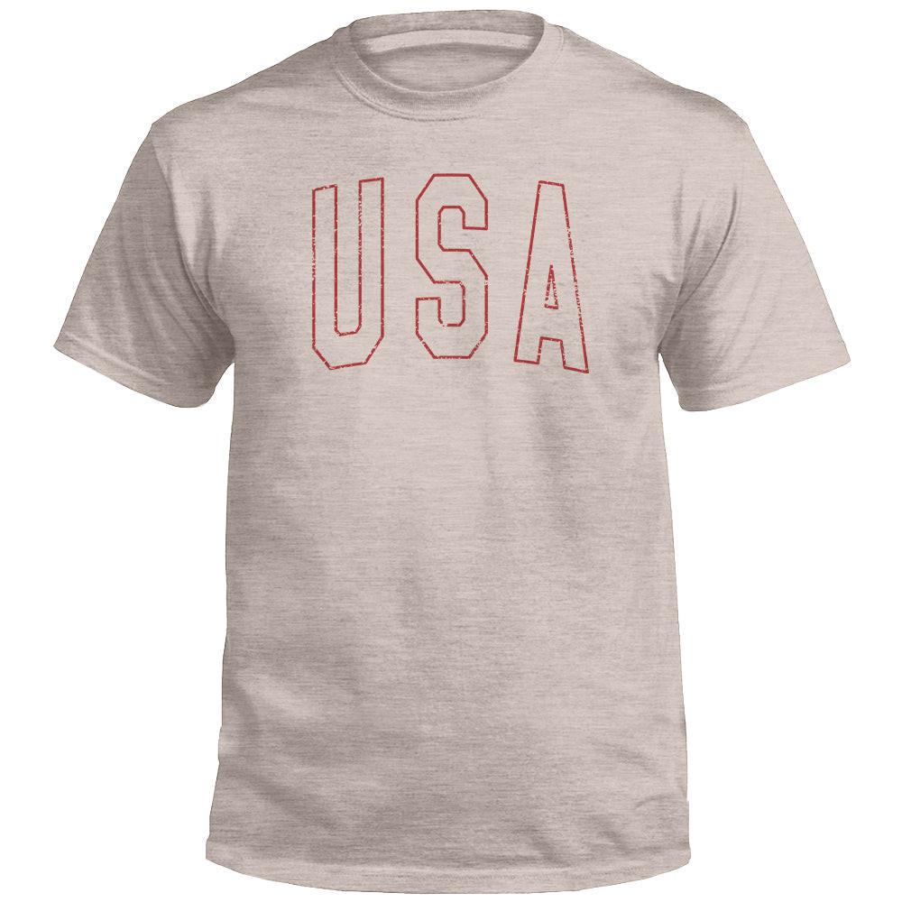 USA Collegiate Uni-Weiß (Vorderseite)