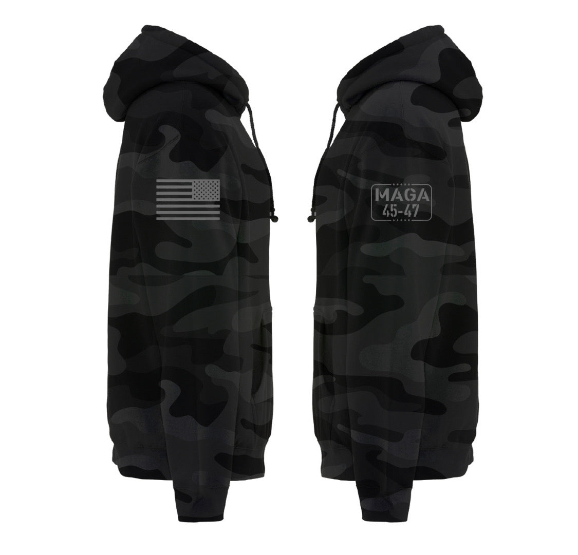 MAGA Camo Kapuzenpullover