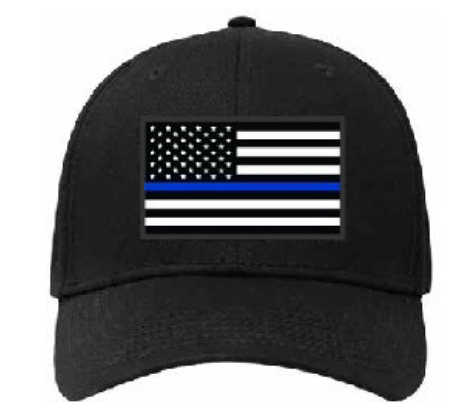 TRUCKER - AMERIKANISCHE FLAGGE M. BLAUEM STREIFEN