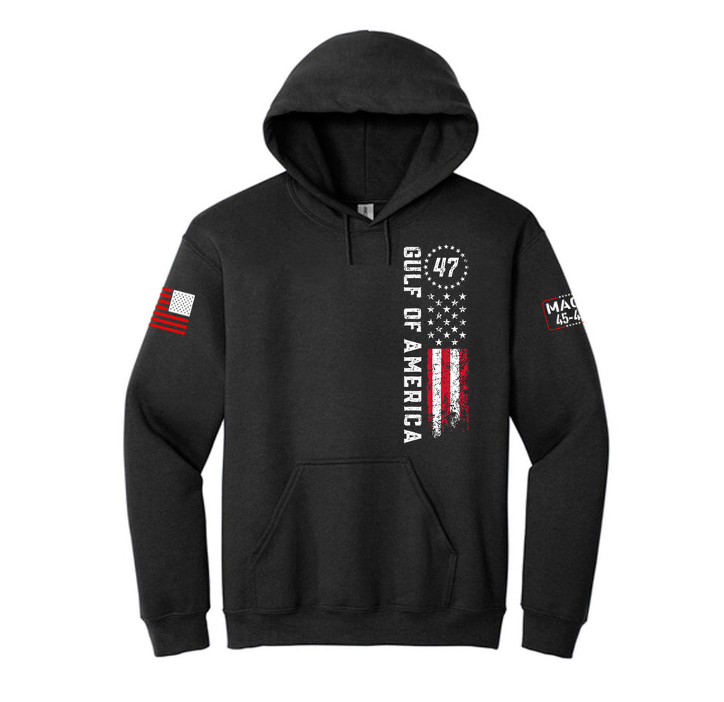 Golf von AMERIKA Kapuzenpullover mit Flagge