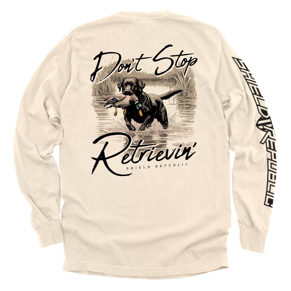 Don't Stop Retrievin' Schwarzer Labrador