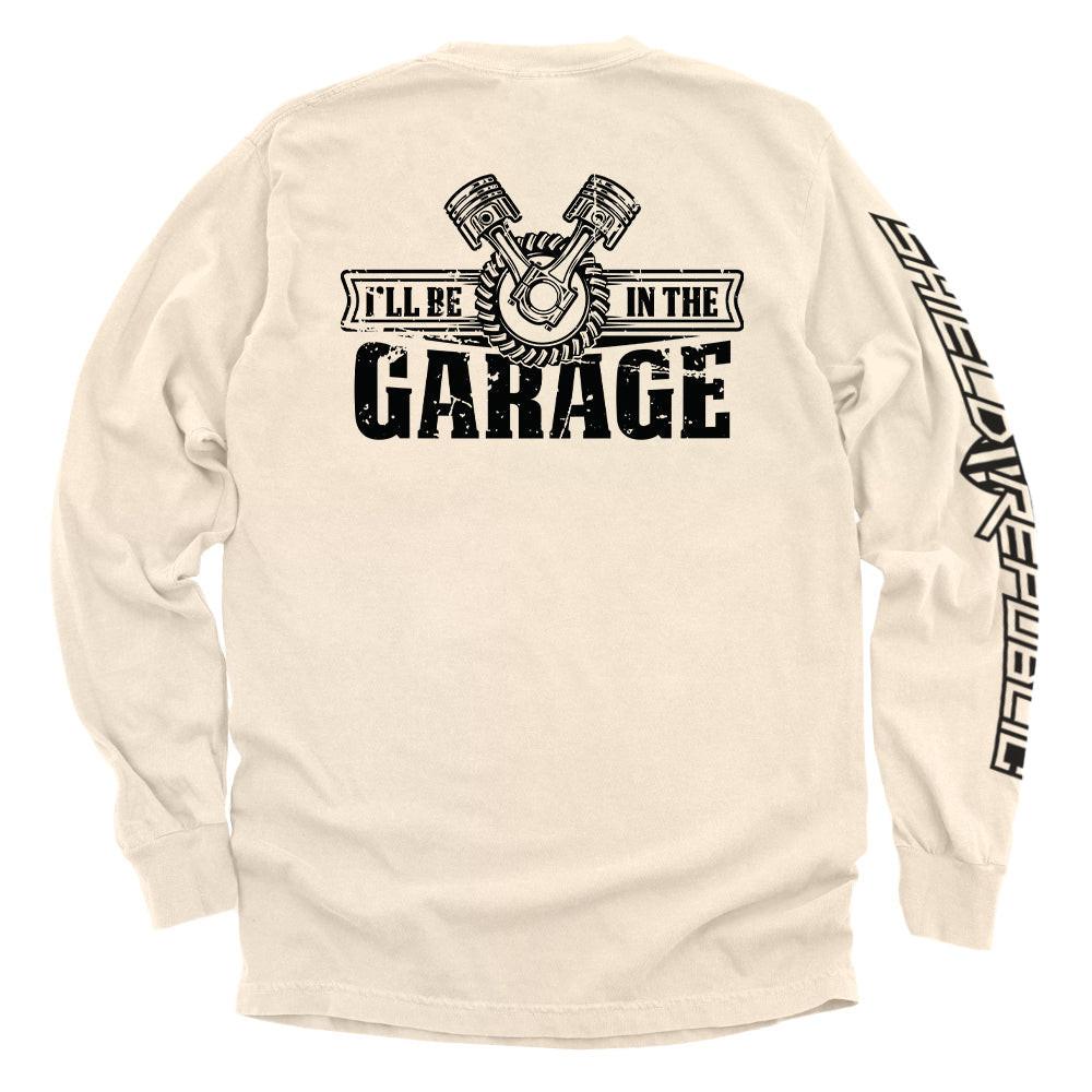 Ich bin in der Garage