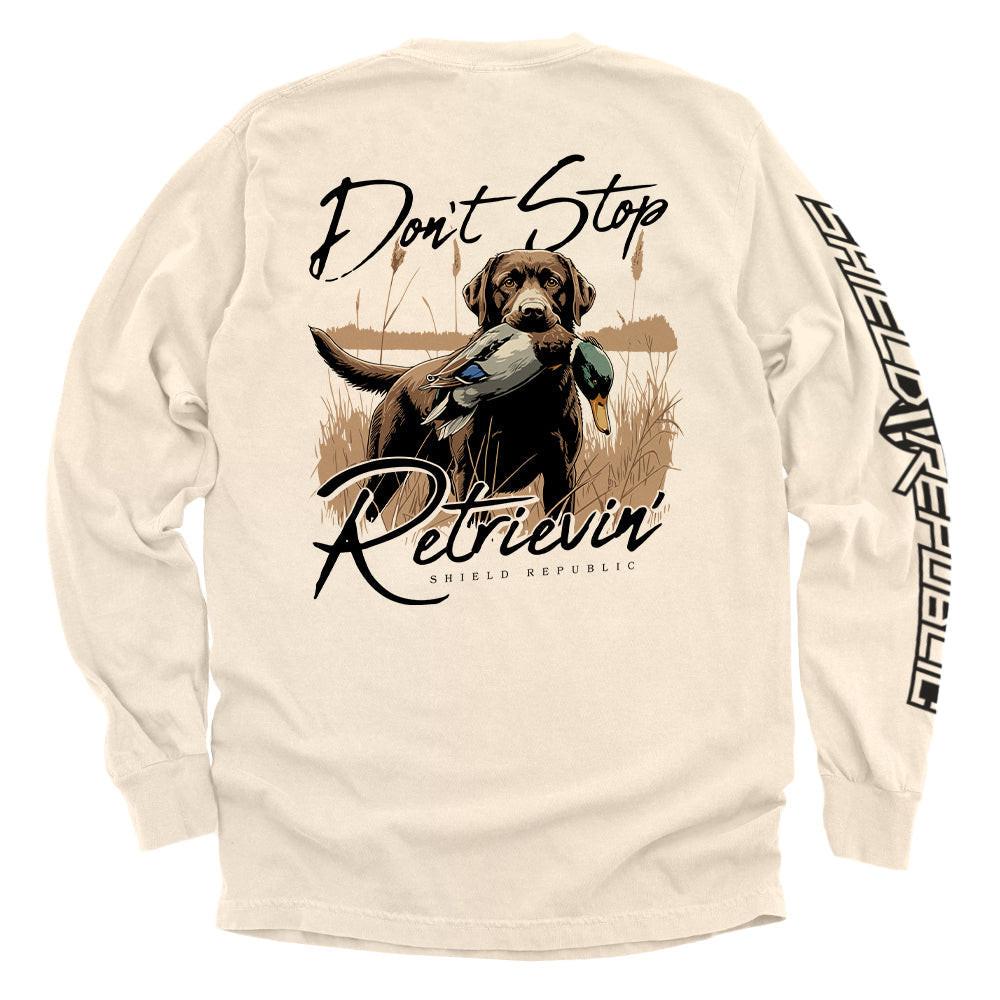 Don't Stop Retrievin' Schokoladen-Labrador