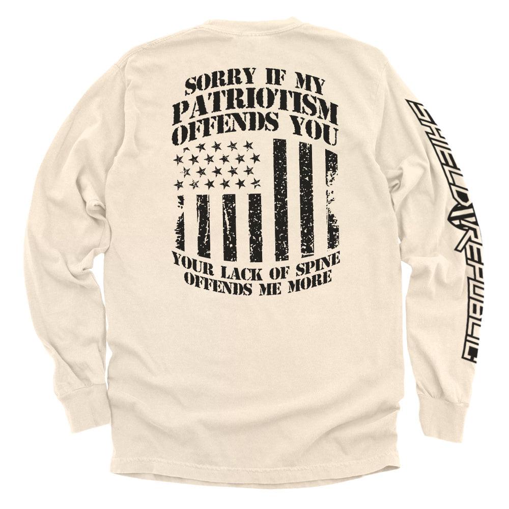 Entschuldigung, wenn mein Patriotismus beleidigt