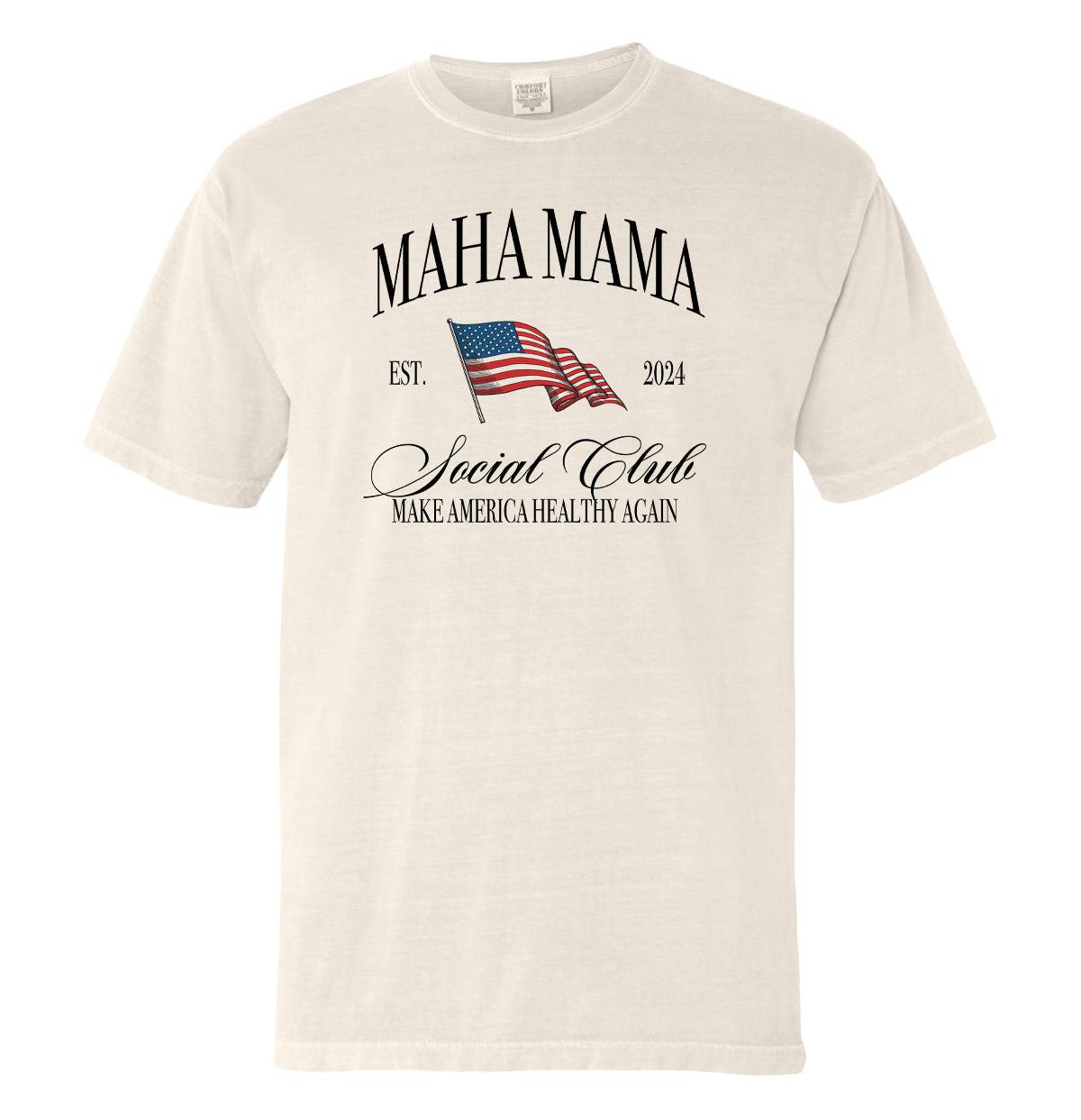 MAHA Mama Social Club (Vorderseite bedruckt)