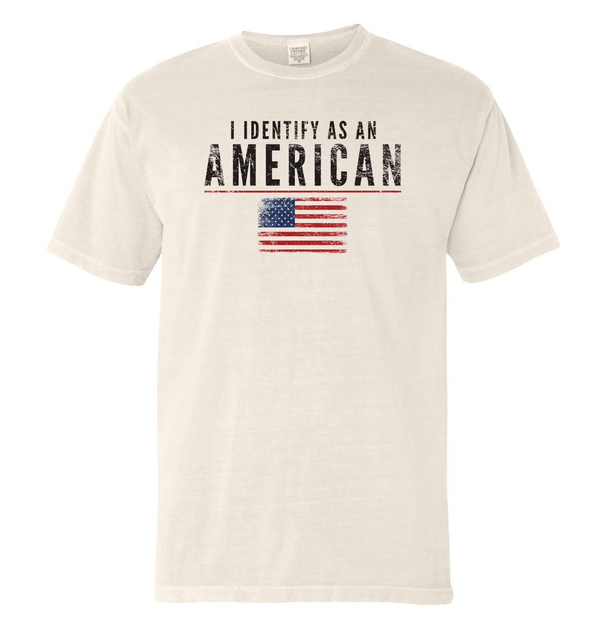 Ich identifiziere mich als Amerikaner.