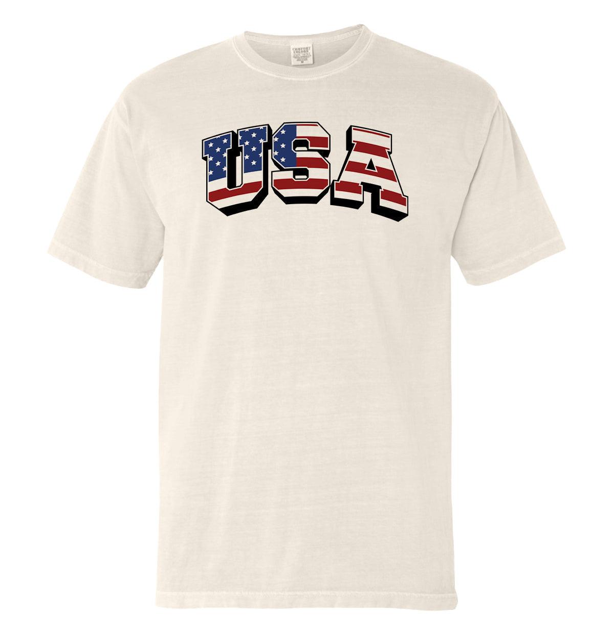USA Flag Beschriftung (Vorderseite)