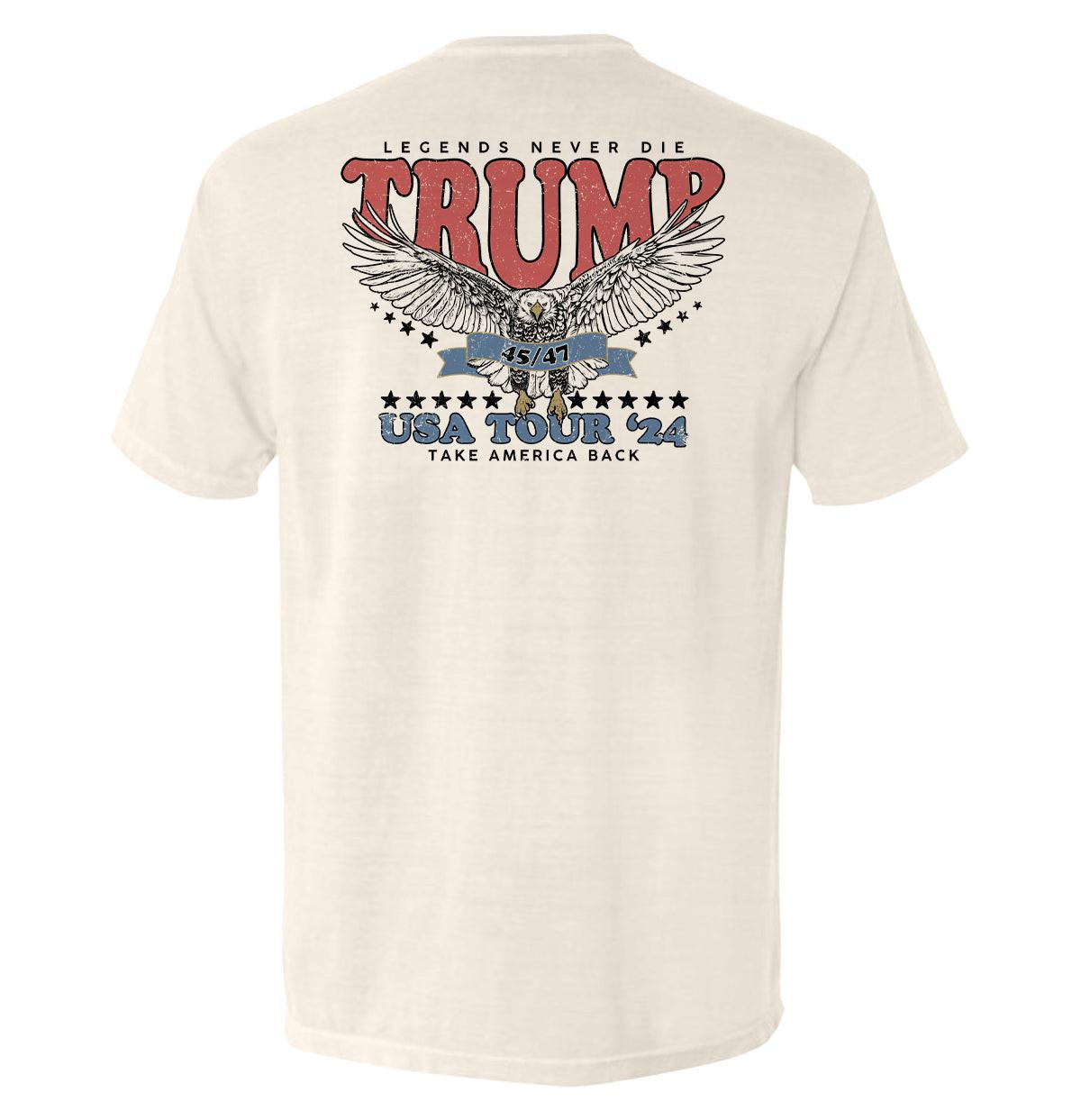 Legenden sterben nie – Trump USA Tour 2024