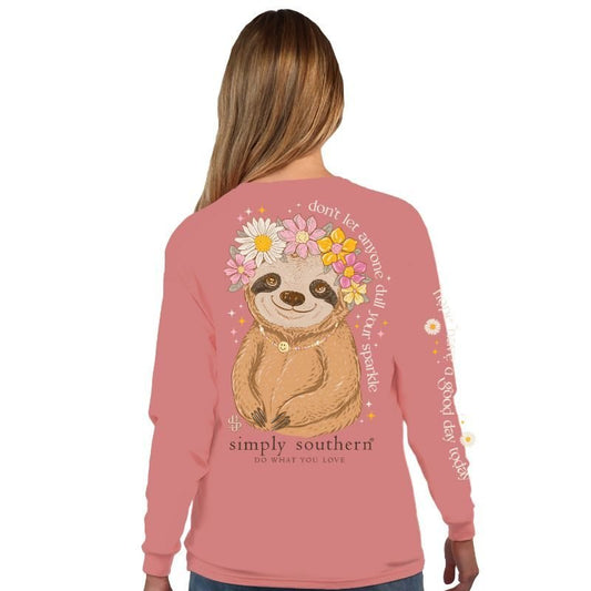 Lass dir von niemandem dein Strahlen nehmen - Rouge - Langarmshirt - #SIMPLYSOUTHERN