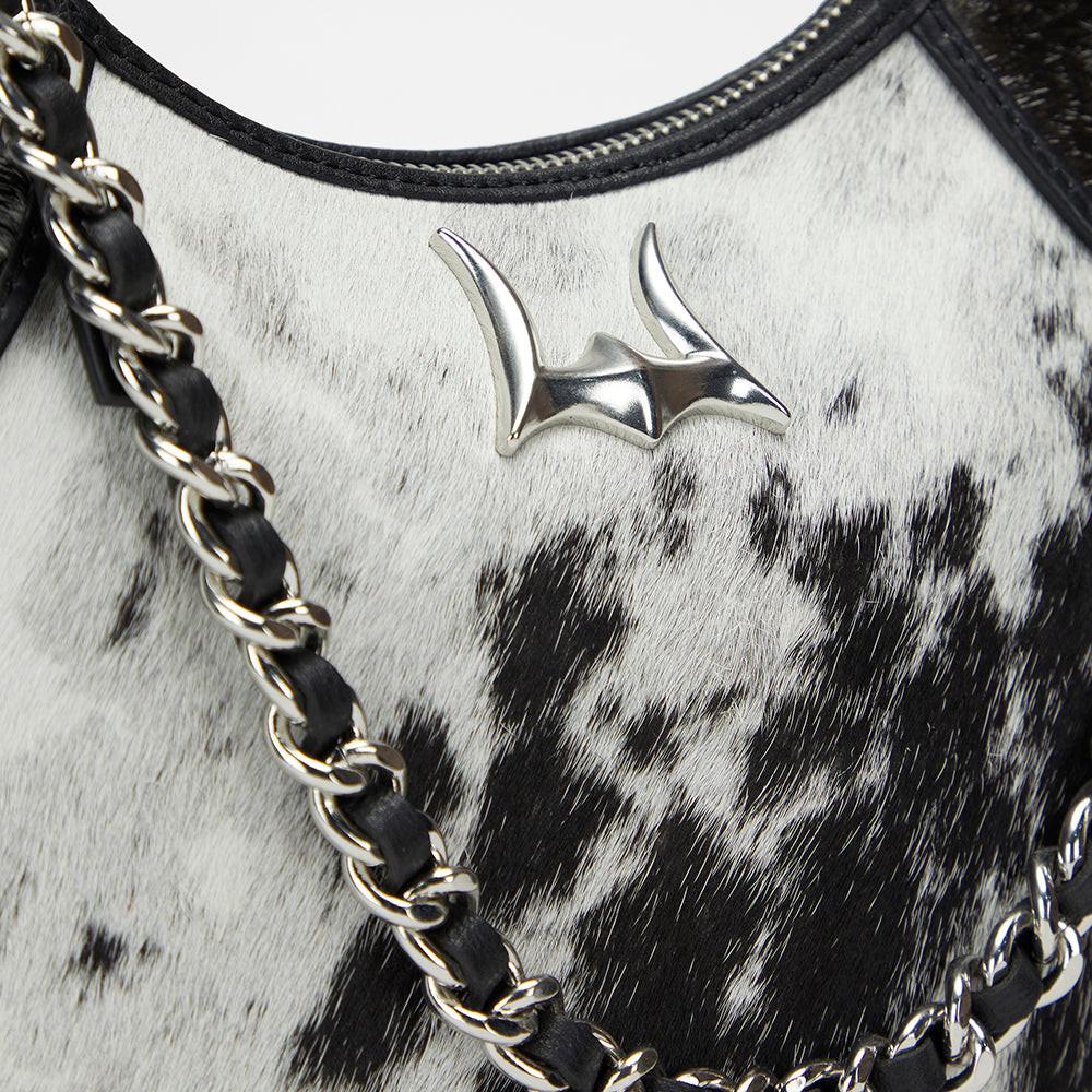 Loyal West LUEVE HAIRON LEATHER BAG