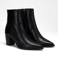 Loyal West POINTED LEATHER BOOTIES