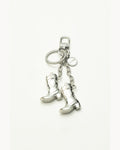 Loyal West Boots Bag Charm - Concho Silver