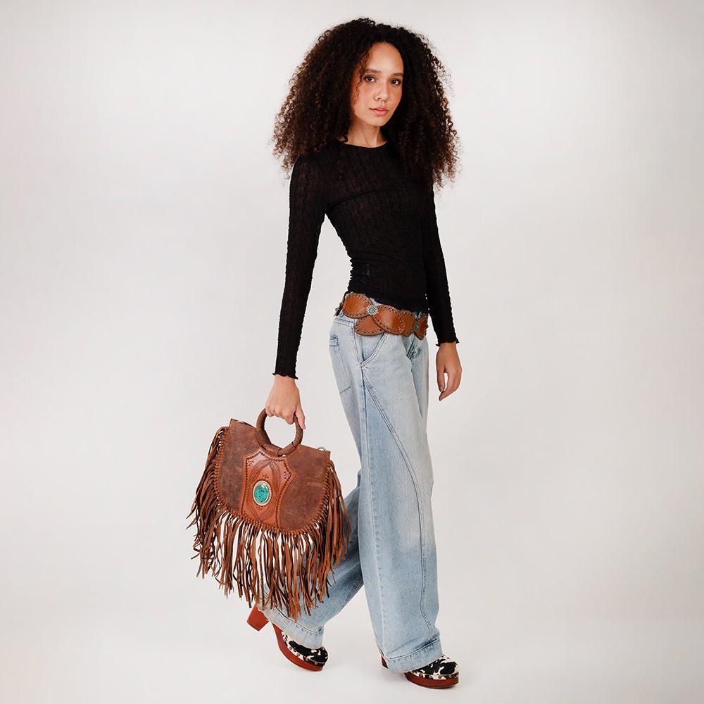 Loyal West Sedona Tassle Bag