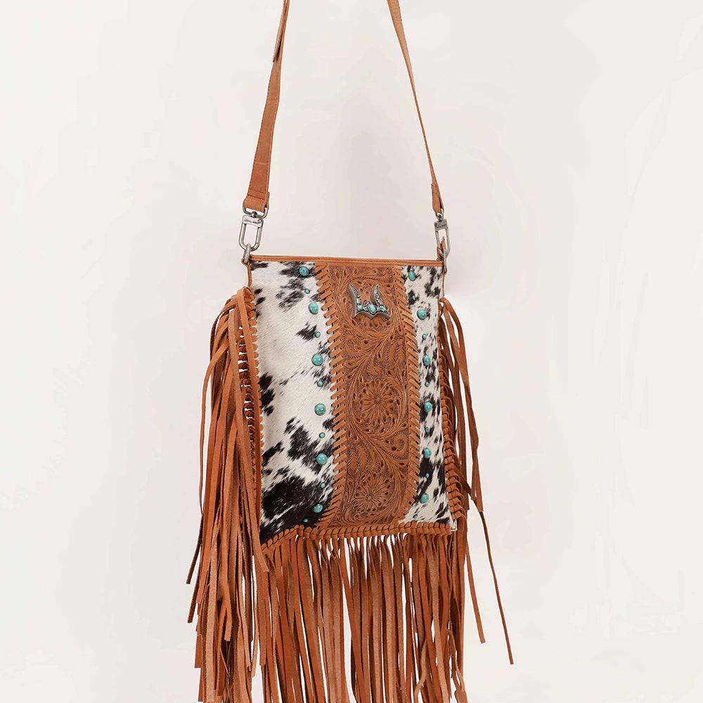 Loyal West Tucson Cowhide Tassle Bag