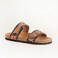 Loyal West Deen Canyon Sandals - Handtooled Leather