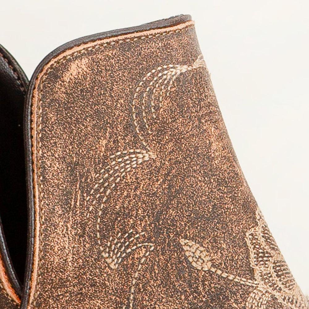 Loyal West South West Booties Brown Calfskin