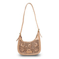 Handtooled Dannia Medium Purse - Slant Form