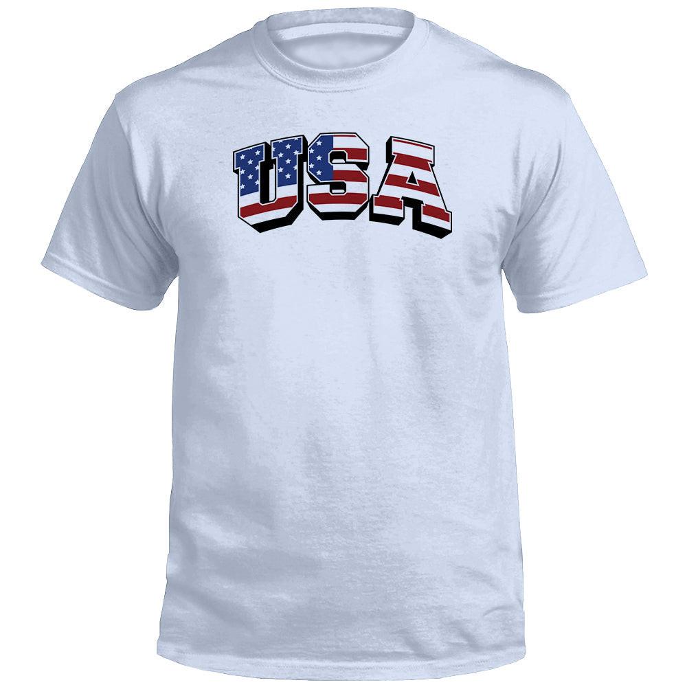 USA Flag Beschriftung (Vorderseite)