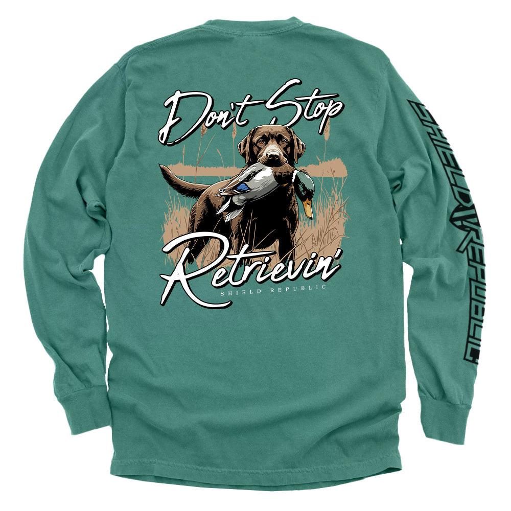Don't Stop Retrievin' Schokoladen-Labrador