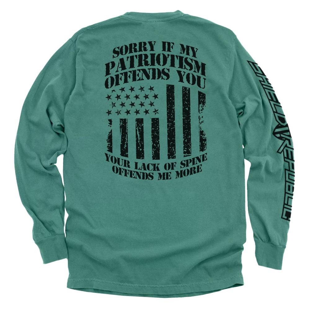 Entschuldigung, wenn mein Patriotismus beleidigt
