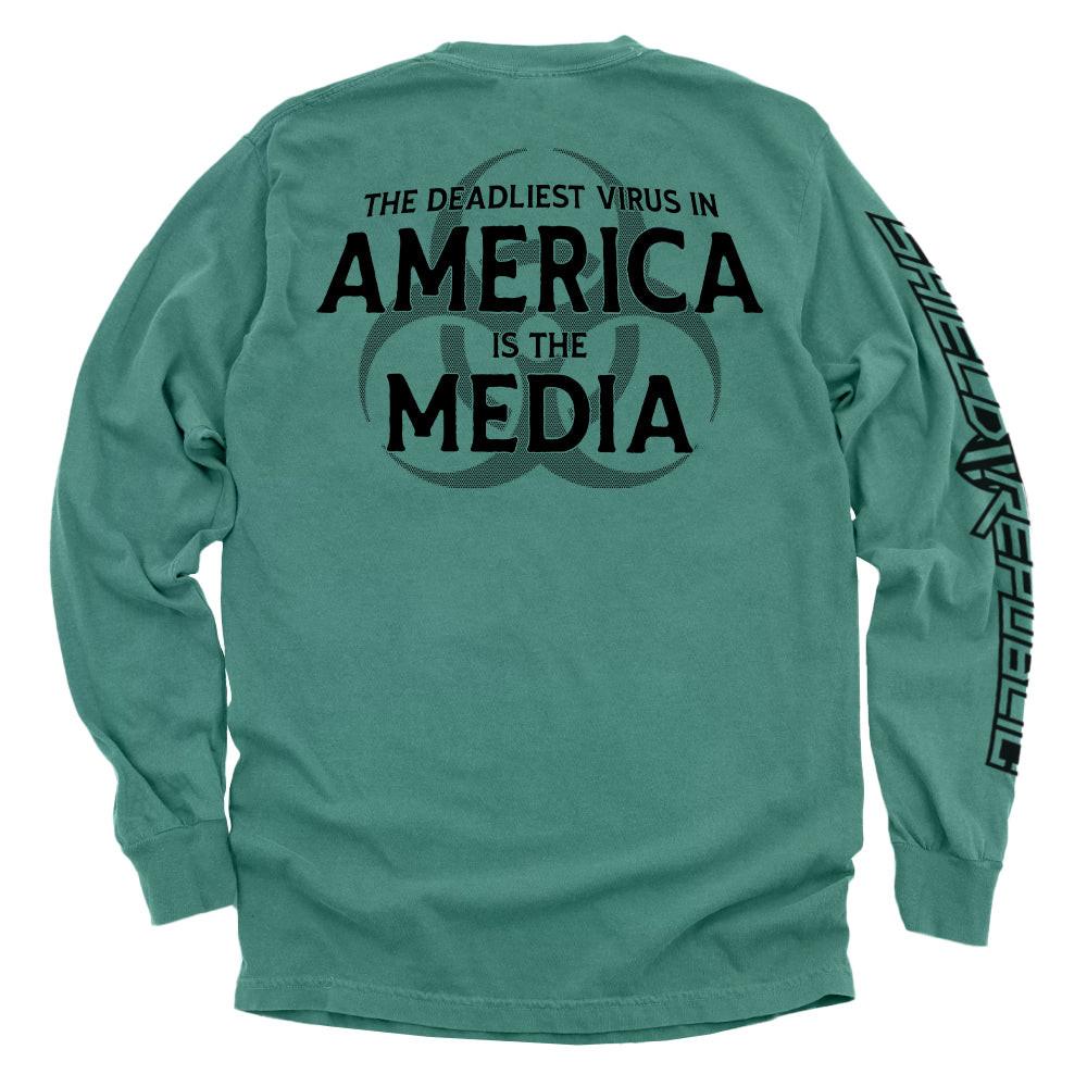 Das tödlichste Virus in Amerika sind die Medien (Schwarz)