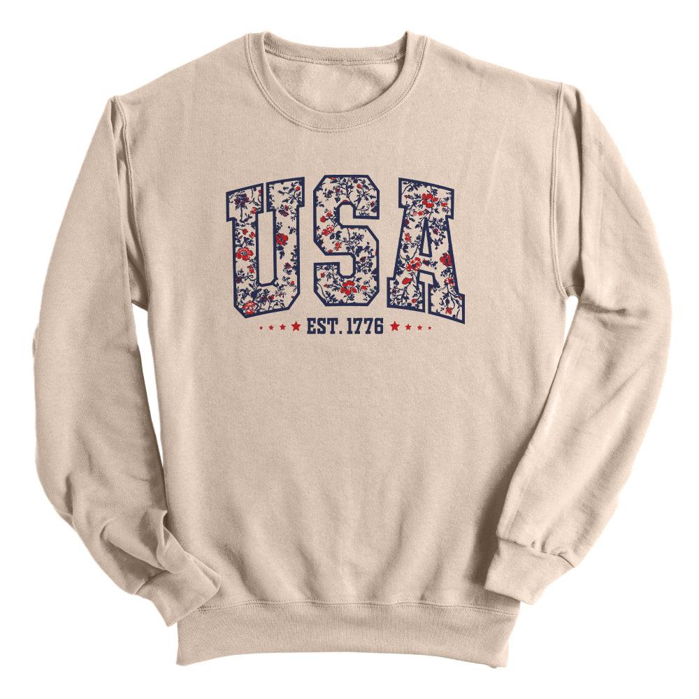 USA Floral Est 1776 (Vorderseite)