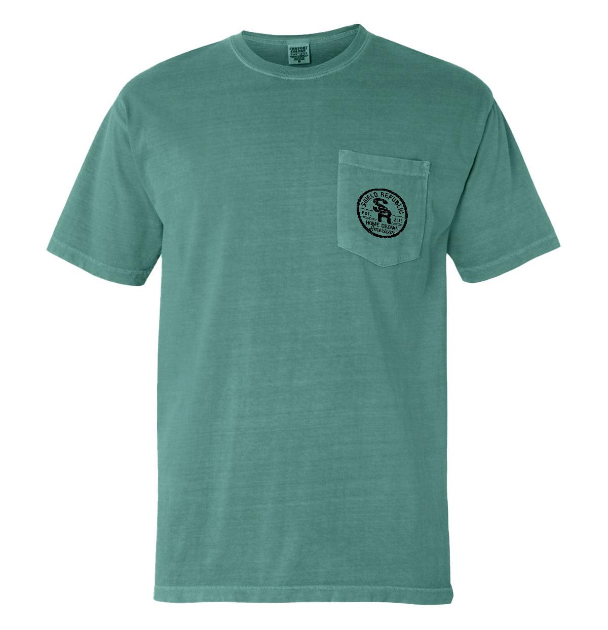 Shield T-Shirt mit Brusttasche
