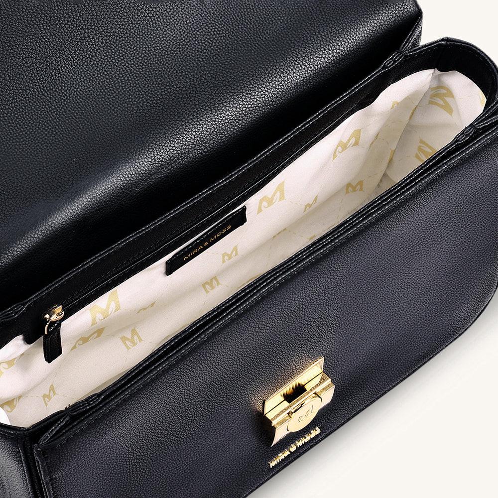 Mira & Moss Ravenne Shoulder Bag - Black