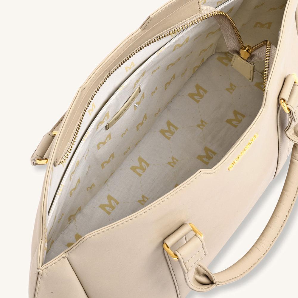 Mira & Moss Sabine Crossbody Bag - Light Taupe