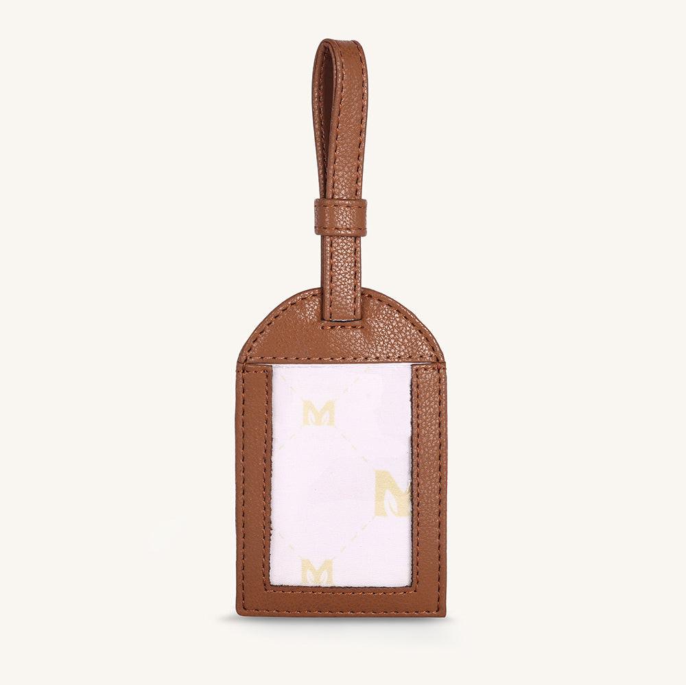 Alexis Travel Tag - Tan