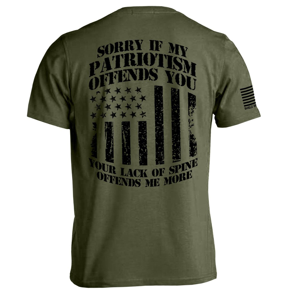 Entschuldigung, wenn mein Patriotismus beleidigt