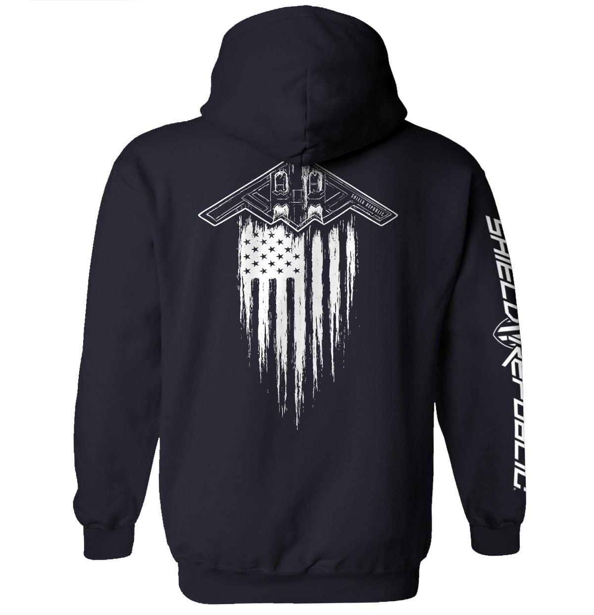 B2-Tarnkappenbomber-Flagge