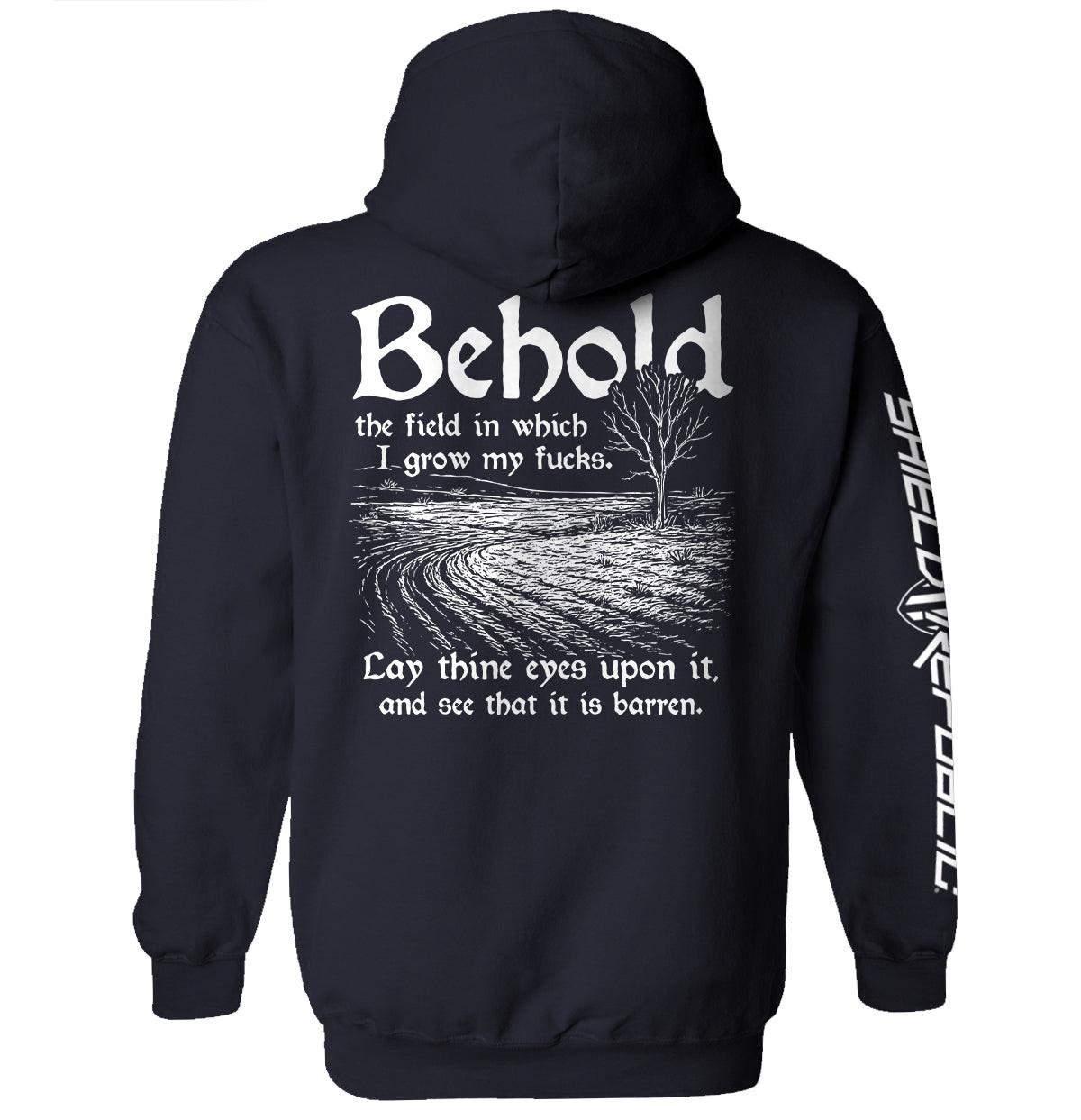 Siehe das Feld, in dem ich meine Fs anbaue