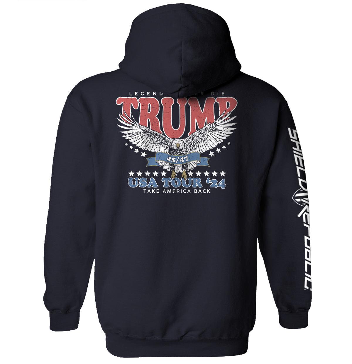 Legenden sterben nie – Trump USA Tour 2024